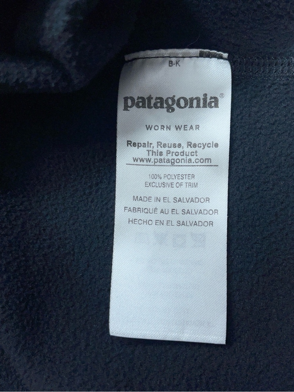 Patagonia Better Sweater Full Zip Jacket Mens XL Black Fleece Pockets Chicago - Picture 12 of 16